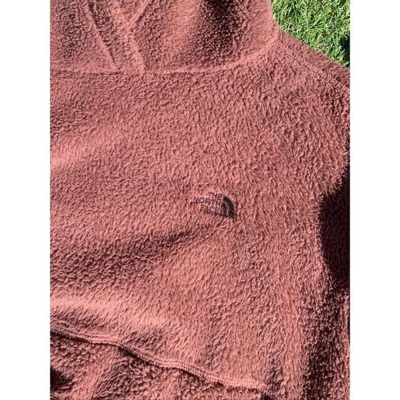 The North face Fleece gray sweater jacket Womens Small - Picture 6 of 9